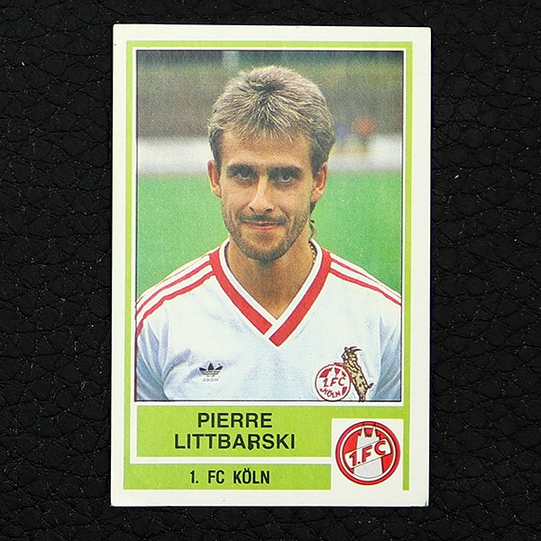 Pierre Littbarski Panini Sticker No. 209 - Fußball 85