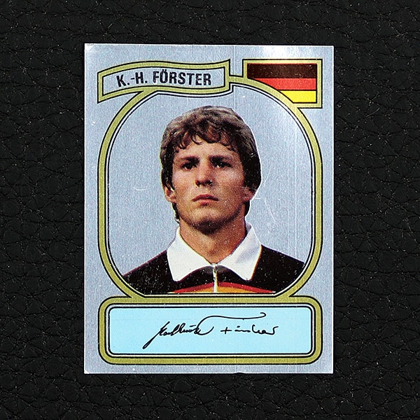 K.-H. Förster Panini Sticker - Fußball 81