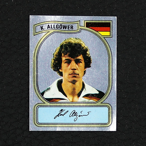 K. Allgöwer Panini Sticker - Fußball 81