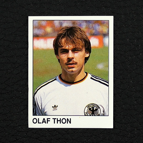 Olaf Thon Panini Sticker Nr. 411 - Fußball 91