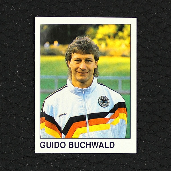 Guido Buchwald Panini Sticker Nr. 420 - Fußball 91
