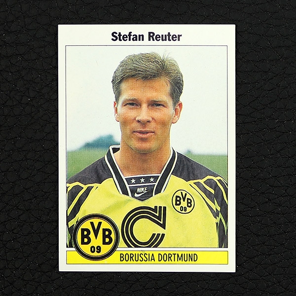 Stefan Reuter Panini Sticker Nr. 62 - Fußball 95