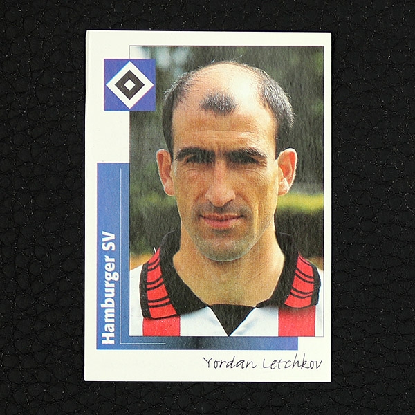 Yordan Letchkov Panini Sticker Nr. 340 - Fußball 96
