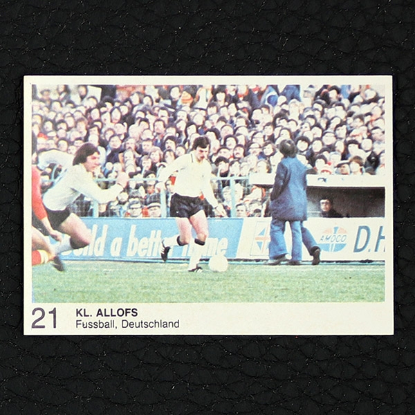 Kl. Allofs Bergmann Sticker Nr. 21 - Sport Bild 80