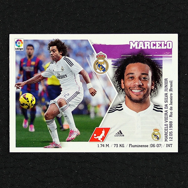 Marcelo Panini Sticker No. 10 - Liga 2015-16 BBVA