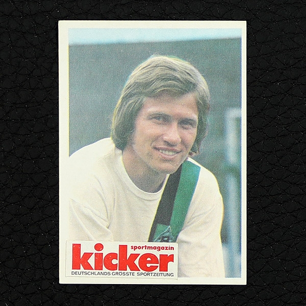 Josef Heynckes Bergmann Sticker No. 67 - Unsere Fußballstars 1973/74