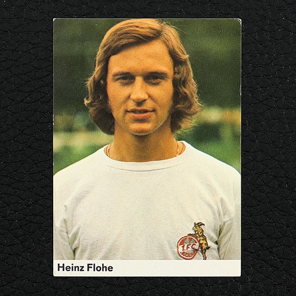 Heinz Flohe Bergmann Sticker Nr. 87 - König Fußball 1972/73