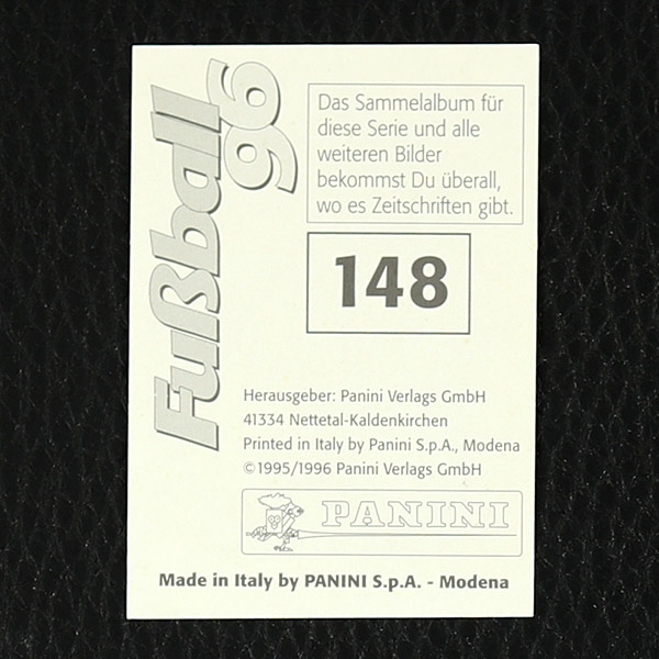 Lothar Matthäus Panini Sticker Nr. 148 - Fußball 96