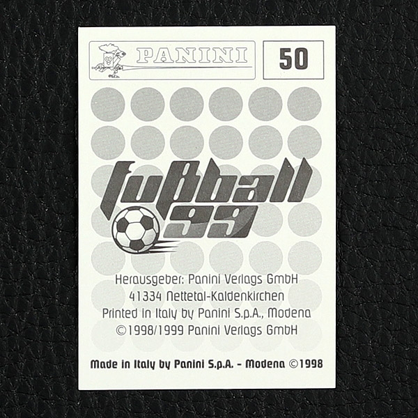 Mario Basler Panini Sticker Nr. 50 - Fußball 99