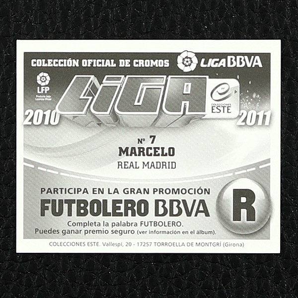 Marcelo Panini Sticker Nr. 7 - Liga 2010-2011 BBVA