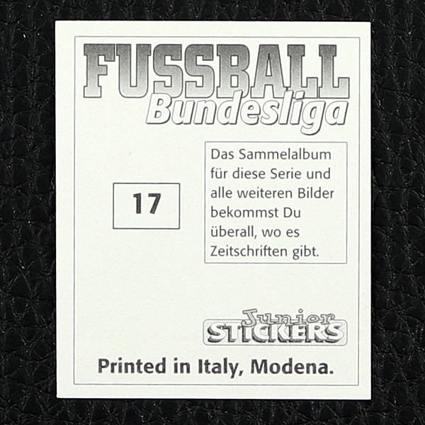 Steffen Freund Panini Sticker Nr. 17 - Fußball Bundesliga 94/95