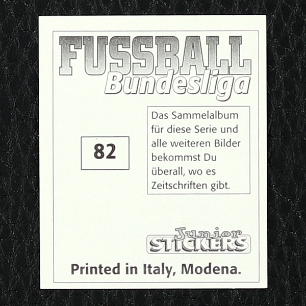Thomas Häßler Panini Sticker No. 82 - Fußball Bundesliga 94/95