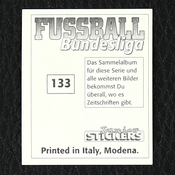 Bodo Illgner Panini Sticker Nr. 133 - Fußball Bundesliga 94/95