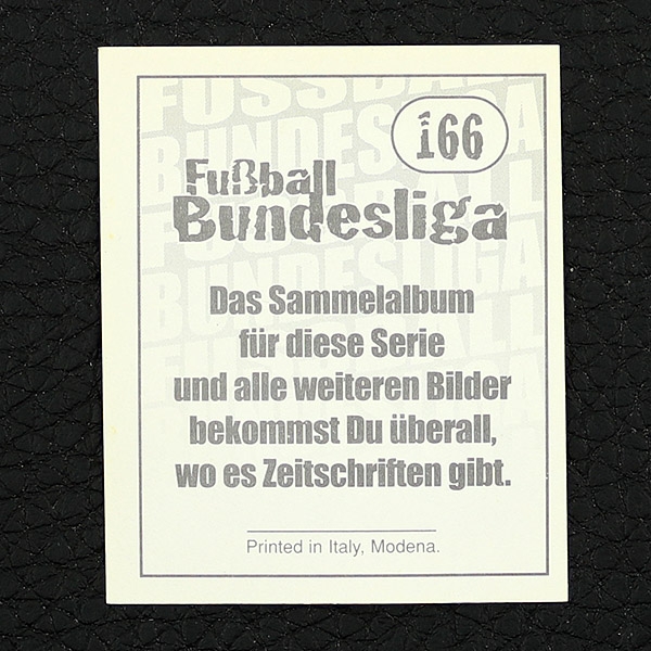 Thomas Helmer Panini Sticker Nr. 166 - Fußball 97-98 Endphase