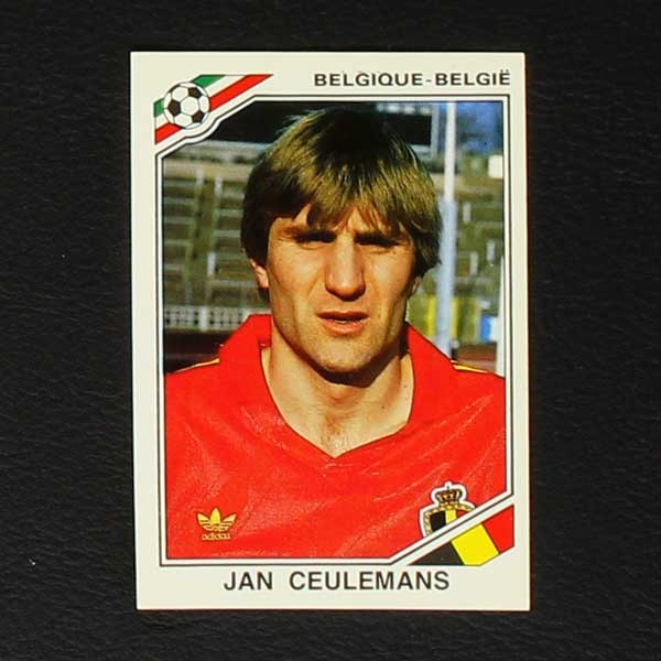 Mexico 86 Nr. 140 Panini Sticker Jan Ceulemans