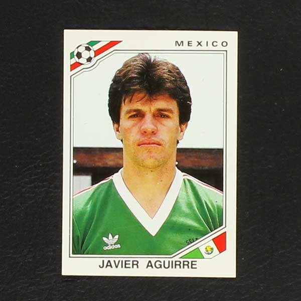 Mexico 86 Nr. 122 Panini Sticker Javier Aguirre