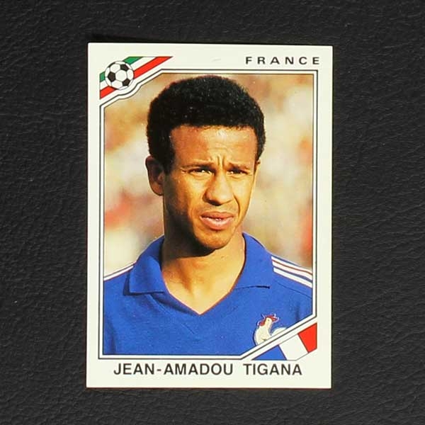 Mexico 86 Nr. 173 Panini Sticker Jean-Amadou Tigana