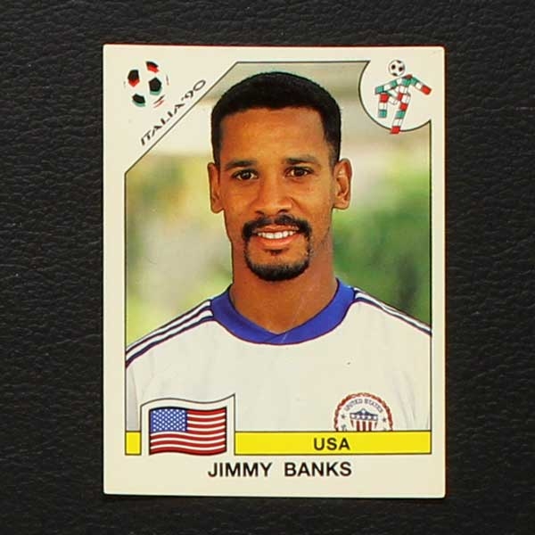 Italia 90 Nr. 100 Panini Sticker Jimmy Banks