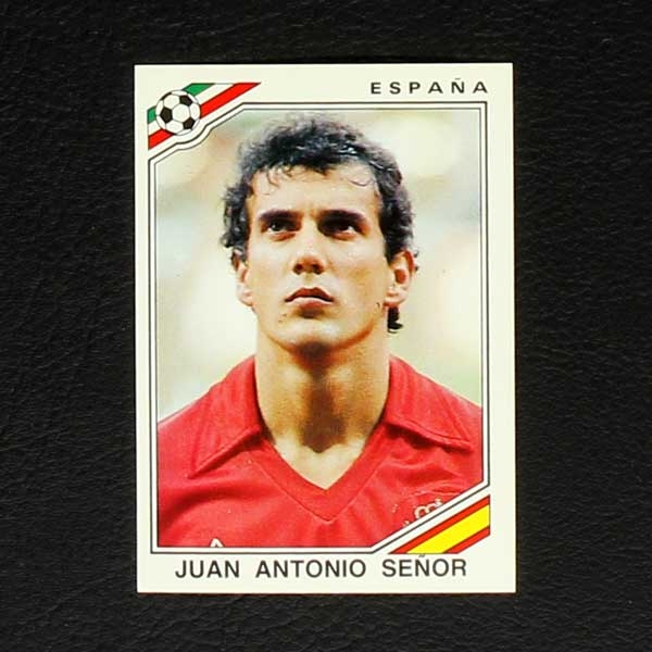 Mexico 86 No. 264 Panini sticker Juan Antonio Senor