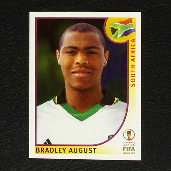 Korea Japan 2002 No. 163 Panini sticker Bradley August