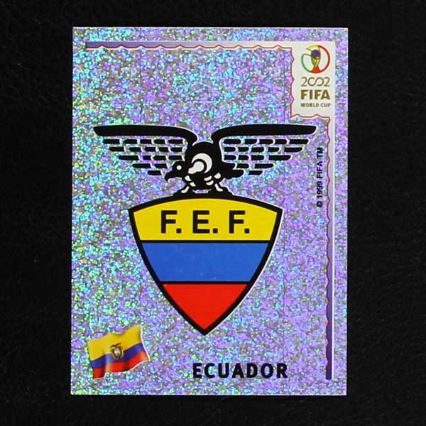 Korea Japan 2002 Nr. 511 Panini Sticker Ecuador Wappen
