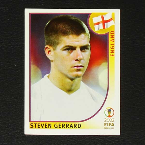 Korea Japan 2002 No. 432 Panini sticker Steven Gerrard