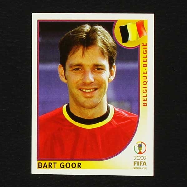 Panini 2002 WC WM-no 561-Belgium-Belgique-Bart Goor-RARE 