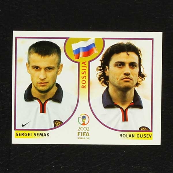 Korea Japan 2002 No. 528 Panini sticker Gusev - Semak