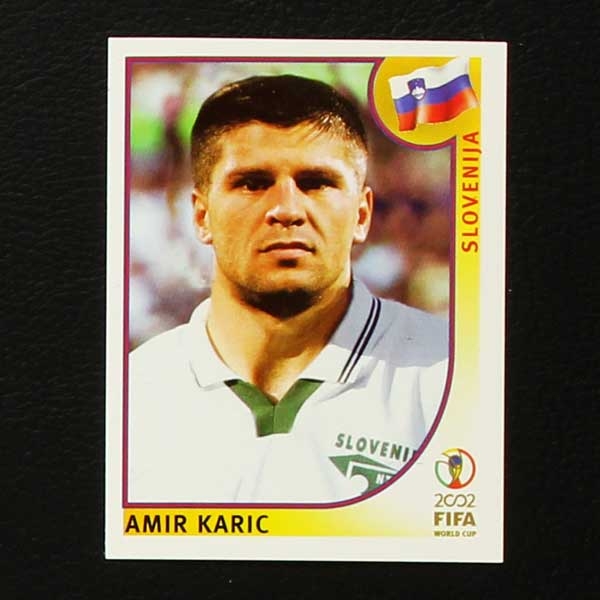 PANINI WORLD CUP KOREA/JAPAN 2002 FIGURINA NR 126   MINT AMIR KARIC 