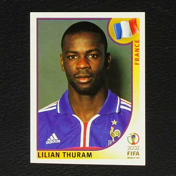 Korea Japan 2002 No. 028 Panini sticker Lilian Thuram