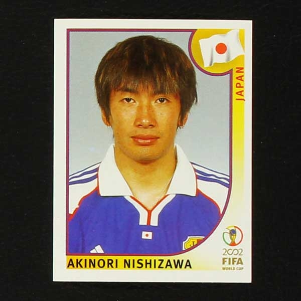 Korea Japan 2002 No. 545 Panini sticker Nishizaya