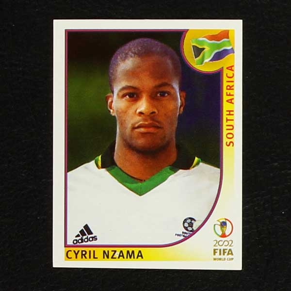 Korea Japan 2002 No. 154 Panini sticker Cyril Nzama