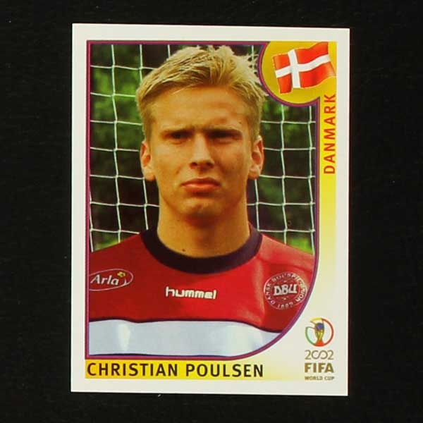 Korea Japan 2002 No. 091 Panini sticker Christian Poulsen