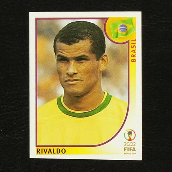 Korea Japan 2002 No. 183 Panini sticker Rivaldo