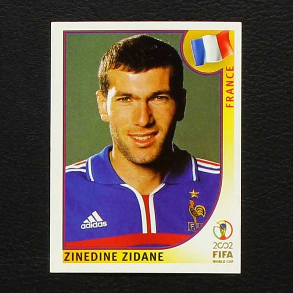 Korea Japan 2002 Nr. 038 Panini Sticker Zinedine Zidane