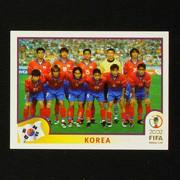 Panini Sticker 511 Logo Emblem Ecuador WM 2002 Korea Japan 
