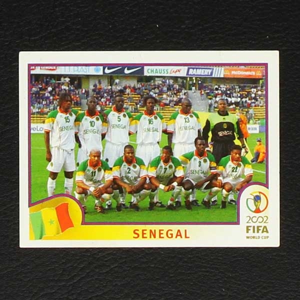 Korea Japan 2002 Nr. 043 Panini Sticker Team Senegal