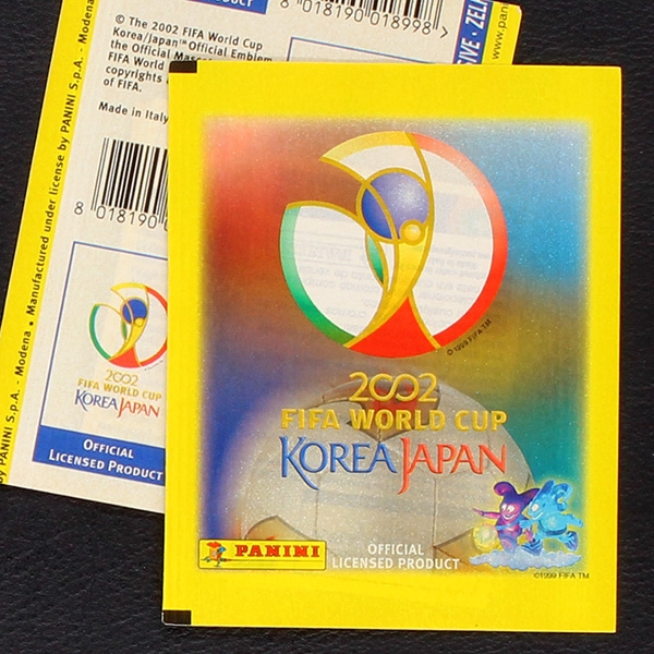 Korea Japan 2002 Panini Sticker Tüte