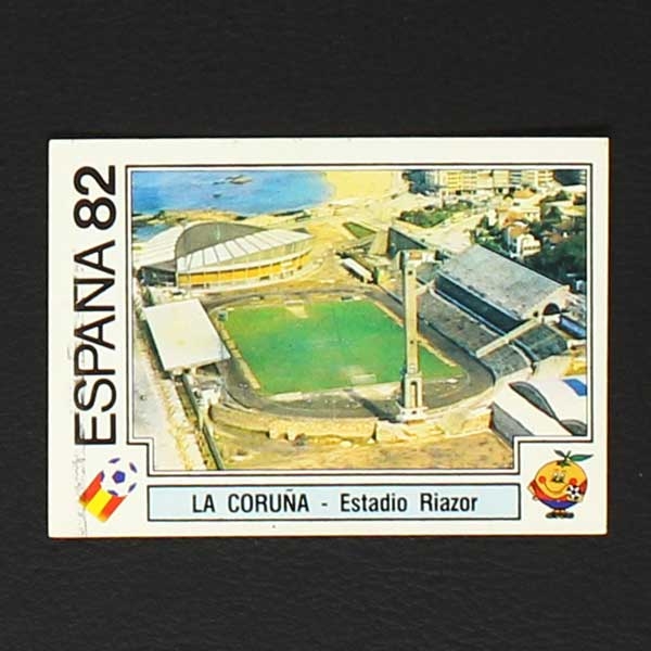 Espana 82 Nr. 022 Panini Sticker La Coruna Stadion