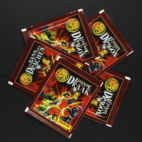 La leyenda del Dragon Panini sticker bag