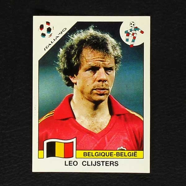 Italia 90 Nr. 331 Panini Sticker Leo Clijsters