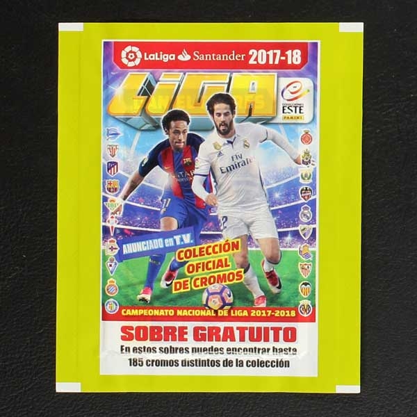 Liga 2017 Panini sticker bag Spain Gratis Variant