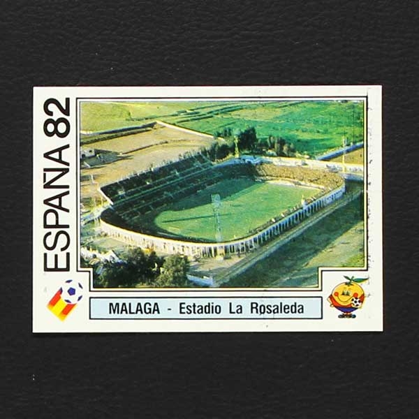 Espana 82 Nr. 035 Panini Sticker Malaga Stadion
