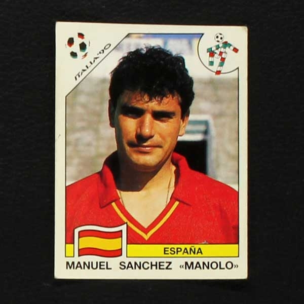 Italia 90 Nr. 359 Panini Sticker Manuel Sanchez