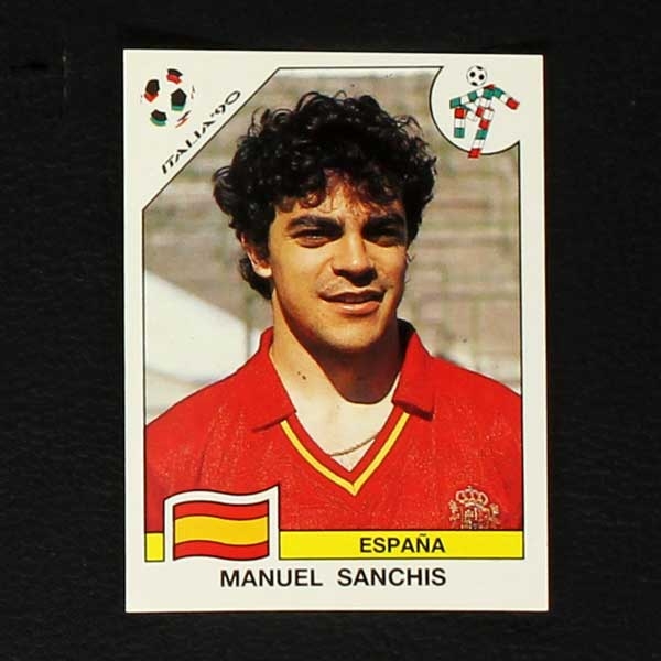 Italia 90 No. 351 Panini sticker Manuel Sanchis