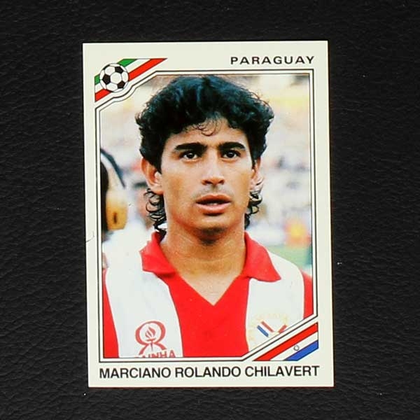 Mexico 86 No. 157 Panini sticker Marciano Rolando Chilavert