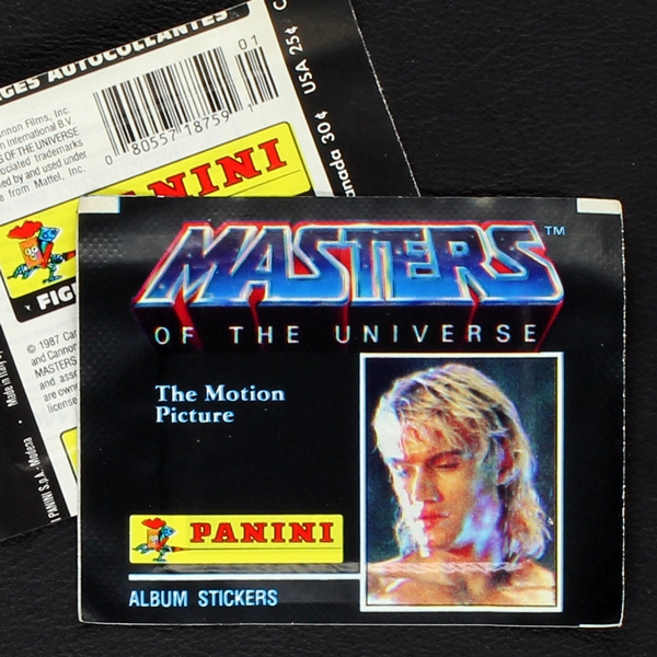 Masters of the Universe Movie Panini Sticker Tüte