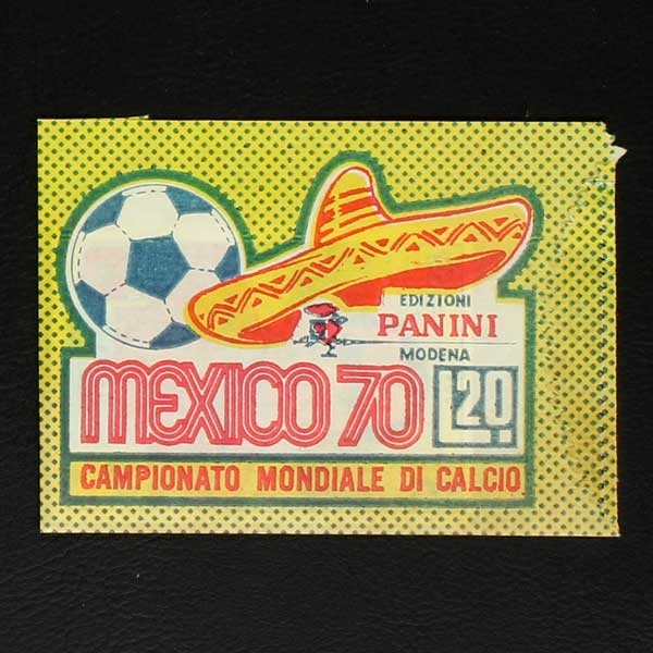 Mexico 70 Panini sticker bag Variant with flap L.20