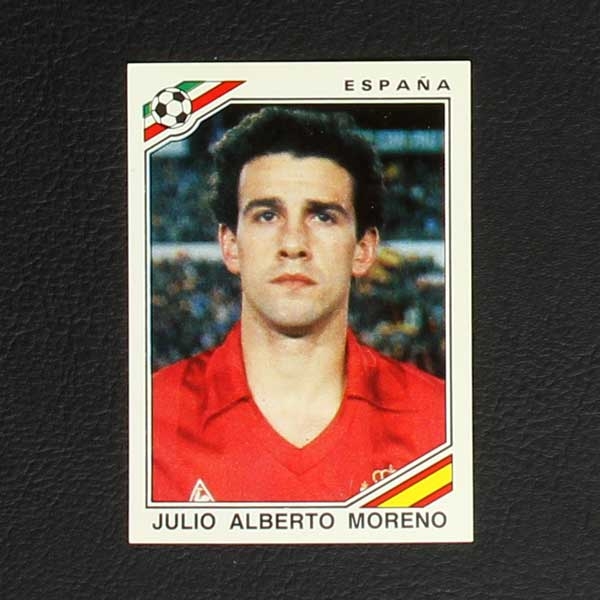 Mexico 86 No. 263 Panini sticker Julio Alberto Moreno
