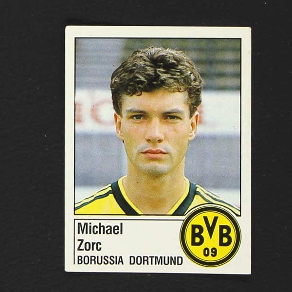 Michael Zorc Panini Fußball 87 sticker